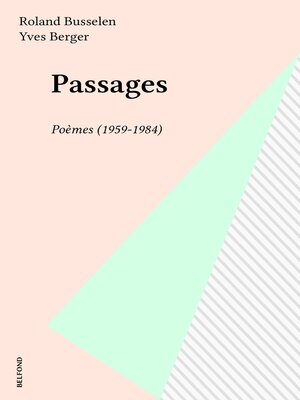 cover image of Passages